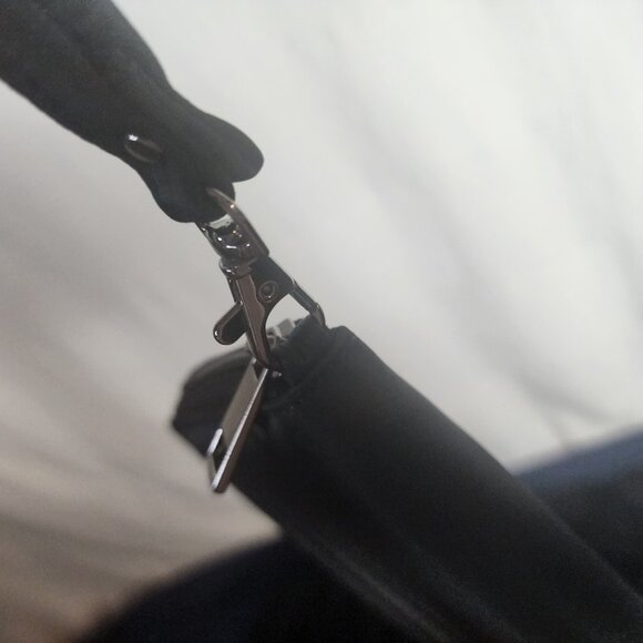 Nordace Black RFID Blocking Passport Sim SD Card ID Window Smart Wallet Wristlet - Picture 15 of 16